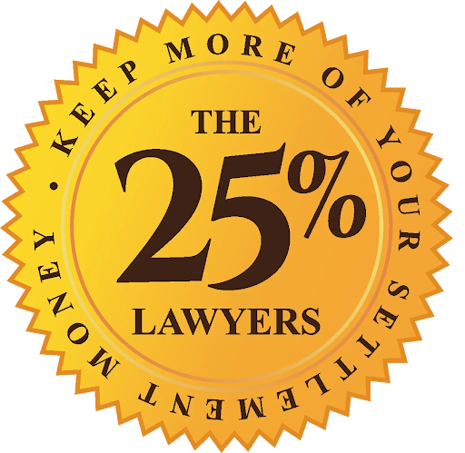 25% car accident lawyers