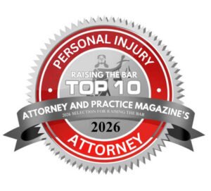 Recognized Among Top Personal Injury Attorneys
